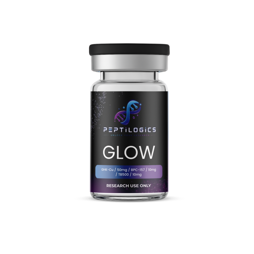 GLOW GHK-Cu (50mg) / BPC-157 (10mg) / TB500 (10mg)